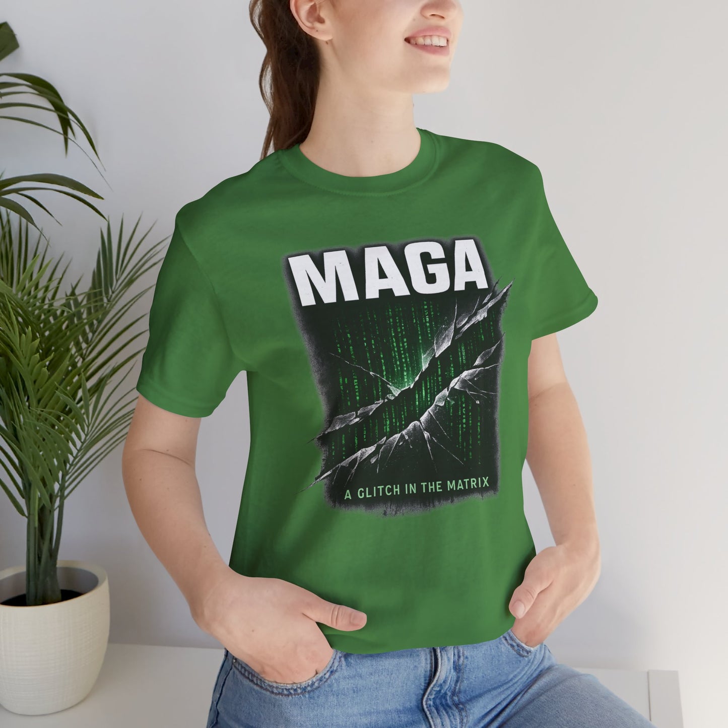 MAGA — A Glitch in the Matrix — Unisex Classic Retail Fit