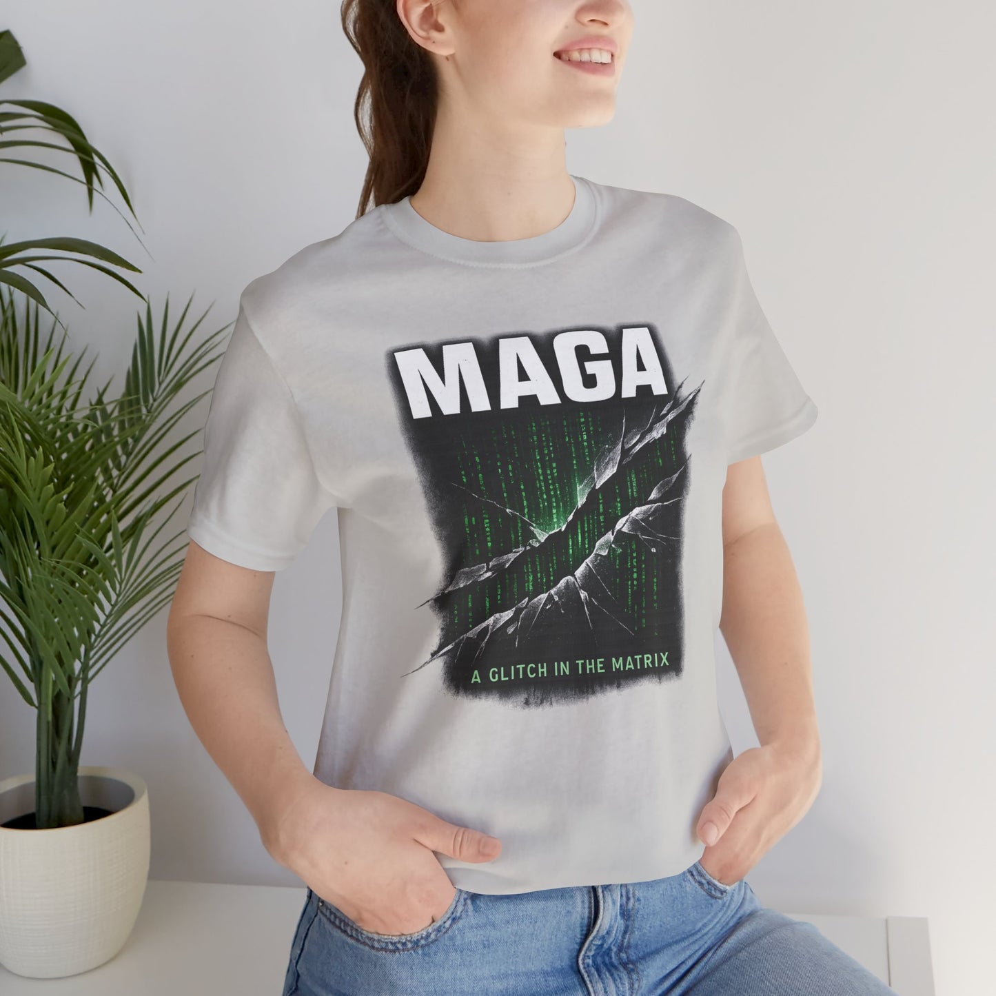 MAGA — A Glitch in the Matrix — Unisex Classic Retail Fit