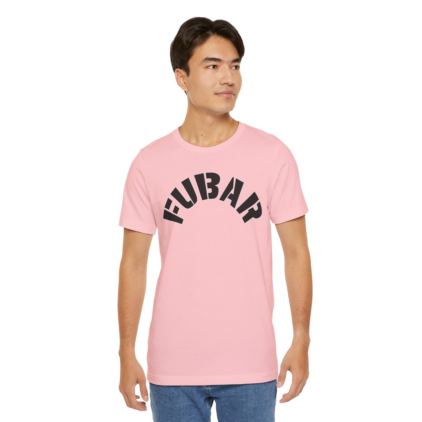 FUBAR — T-Shirt — Unisex Retail Fit — Black Text